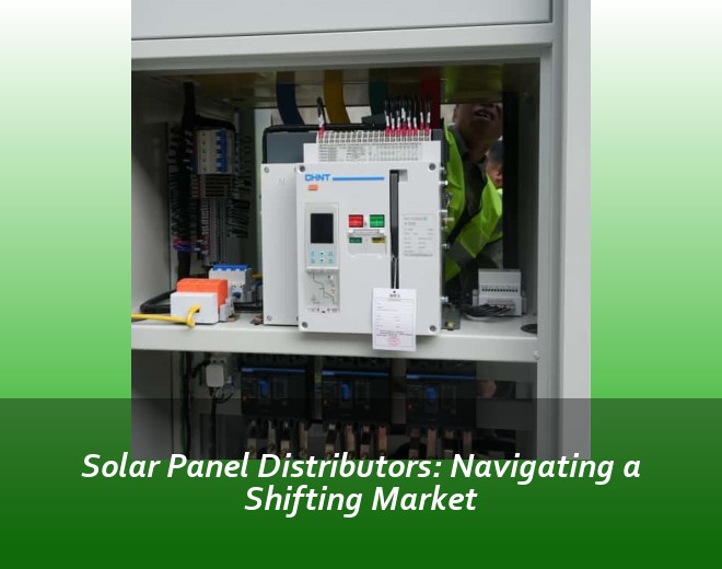 Solar Panel Distributors: Navigating a Shifting Market